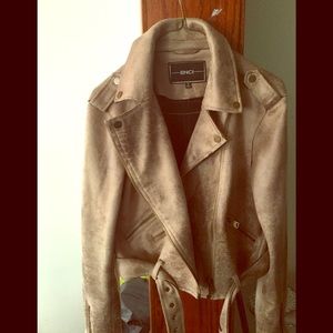 Suede like Moto Jacket